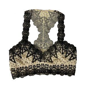 Intimately Free People | Flocked Velvet Lace Bralette